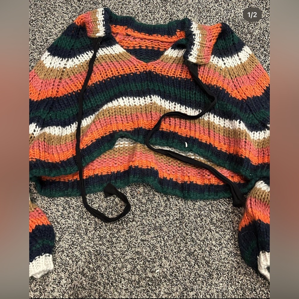 Cropped sweater